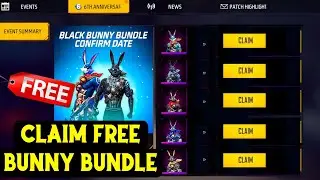 CLAIM 1 FREE BUNNY BUNDLE NEW EVENT | FREE FIRE NEW EVENT | FREE FIRE EVENT & UPDATE