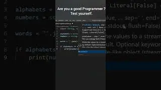 Python toughest Question only for pro programmers | Solve it if you are master in 