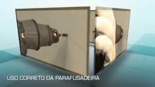 Como instalar drywall - Uso Correto Parafusadeira