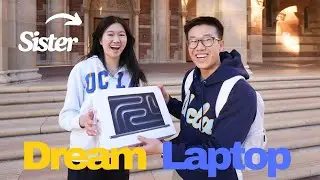 I Flew to UCLA to Surprise My Sister with Her Dream Laptop - Apple M3 MacBook Pro
