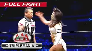 Lady Shani Vs Faby Apache: MÁSCARA VS CABELLERA | Triplemanía XXVI | Lucha Libre AAA