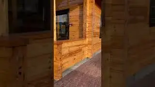 Деревянный дом в Германии на Дунае