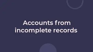 Accounts from incomplete records | Class 12 | Exercise no: 7 | Accounts for beginners