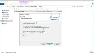 ISR Nanobot Installer Video