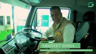Mr. Abhijeet Sinha shares his Experience on GreenLine’s LNG vehicle