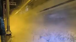 Zimowa zadymka intercity 