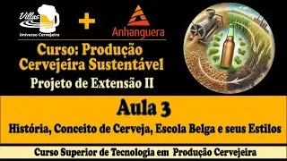 #155 -  Aula 3: Curso Produção de Cerveja Sustentável - Conceito de Cerveja, Escola e Estilos Belgas