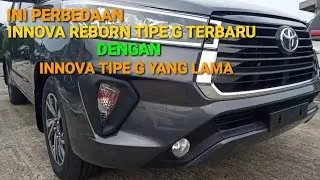 PERBEDAAN INNOVA TIPE G BARU DENGAN INNOVA TIPE G YANG LAMA