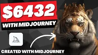 How To EARN Money With Midjourney (How To Use Midjourney Tutorial)