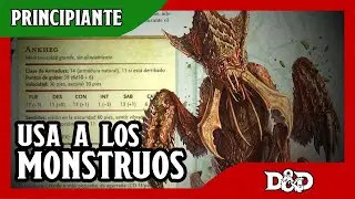¿Cómo usar a los MONSTRUOS en Dungeons and Dragons? El perfil o STATBLOCK, paso por paso.