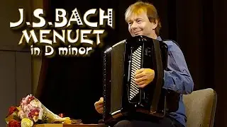 J.S.Bach - Menuet in D minor (BWV Anh.132). Igor Zavadsky, Kyiv, Ukraine, 25.10.2024 #accordion