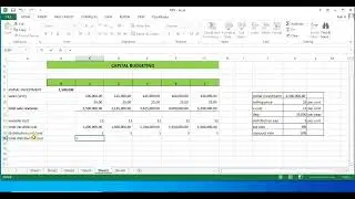 CAPITAL BUDGETING