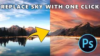 How To Replace Sky In Photoshop | Just One Click