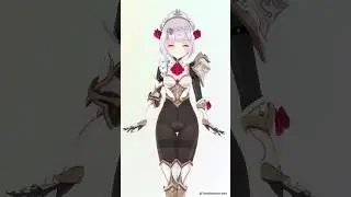 [MMD/Genshin Impact] Noelle - Gomi Gomi