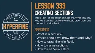 Revit Tutorial: How to Create Sections in Revit