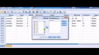 SPSS for beginners: quickly locate variables you want when data contains many many variables