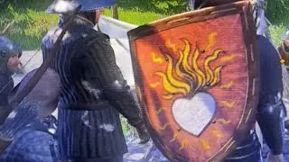 Guia Escudo 🛡 Corazón❤️ llameante 🔥 kingdom come deliverance Baron ladron Wilfin de Kamberk