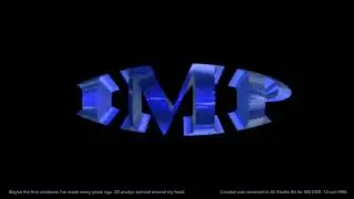 1997  Autocad y 3DS Max - My first 3D creations