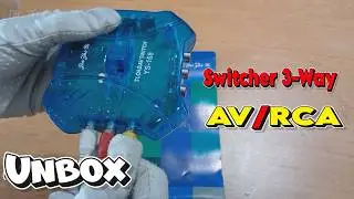 Unboxing the Video-Audio Switcher 3-Way AV/RCA | First Look & Overview!