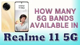 Realme 11 5G Bands