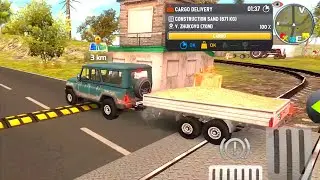 Purchasing Trailer for Cargo Transport | Russian Car Driver UAZ HUNTER Android Gameplay HD