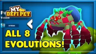 ALL 8 EVOLUTIONS! MYDEFIPET