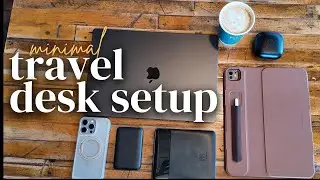 Ultimate Portable Desk Setup for Digital Nomads (2024)