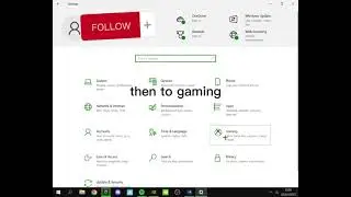 Turning on game mode and turning off Xbox game bar