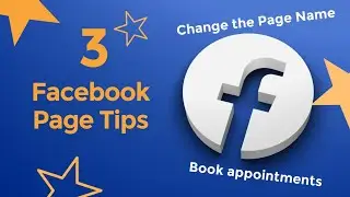 Facebook Business Page Tips - How to Change Page Name, Add a Services Button, and Book Appointments