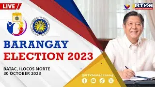 Casting of Vote for the 2023 Barangay Elections 10/30/2023