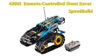 LEGO Technic Set 42095 Remote Controlled Stunt Racer SpeedBuild