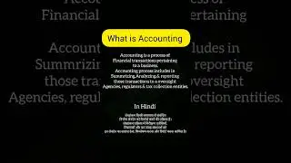 What is accounting? #accounting #account #informative #generalknowledge