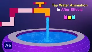 Water Tap Animation Tutorial in After Effects