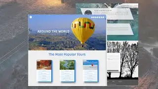 Animated Website using HTML CSS and JavaScript