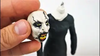 Como hacer a LA MONJA con Plastilina | Tutorial  THE NUN | Making The Evil NUN in clay | Terror