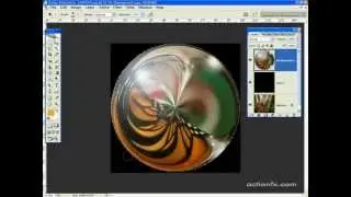 Photoshop CS2 Glass Sphere