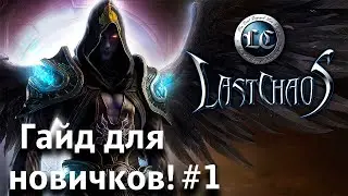 Гайд для новичков Ласт Хаос с 1 до 31 уровня [Last Chaos гайды #1]