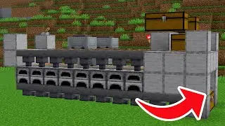 Minecraft Easy Super Smelter 26.1+ - BEST DESIGN