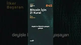🗣️İlker Başaran: "#Bitcoin herkese kendi ihtiyacı olan çözümü sunan bir para birimi." #satoshiTV