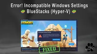 BlueStack Error Incompatible Windows Settings Solved | Running BlueStacks without disabling Hyper-V