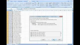 Excel Tutorial - Text to Column