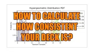 How consistent is your deck? Calculating your deck with a hyper geometric calculator!