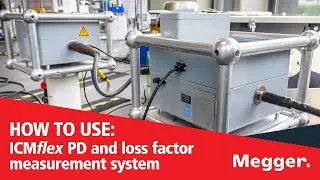 How to use ICMflex PD and loss factor measurement system