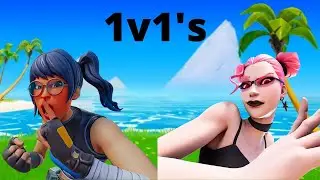 1v1'ing Players in BHE 1v1 map!