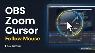 How To Make OBS Zoom and Follow Your Mouse Cursor | OBS Cursor Zoom Effect