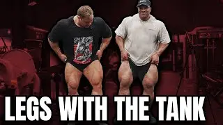 INSANE LEG DAY w/ HASSAN MUSTAFA