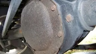 Trailblazer rear differential fluid check/drain/fill