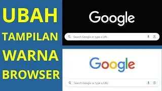 Cara mengubah background  warna browser || Google chrome