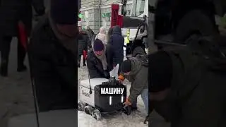 После снегопада на работу опаздывают даже роботы