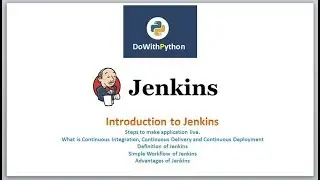 DevOps - Jenkins | video -1 | Introduction to jenkins